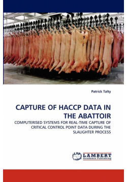 Capture of Haccp Data in the Abattoir