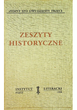 Zeszyty historyczne zeszyt 123