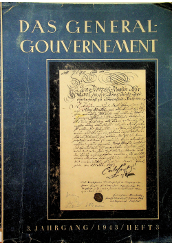 Das general gouvernement 1943 r.
