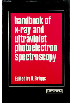 Handbook of X ray and ultraviolet photoelectron spectroscopy
