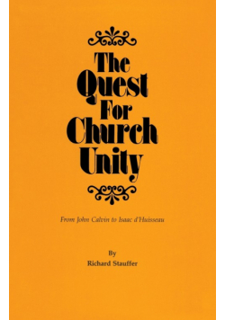 The Quest for Church Unity