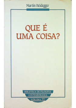 Que e uma coisa
