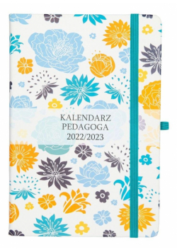 Kalendarz 2022/23 A5 tyg. Salsa kwiaty ELEFANT