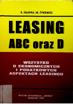 Leasing ABC oraz D