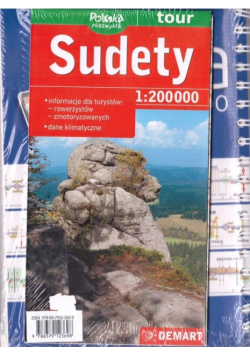 Mapa tur. - Sudety 1:200 000 + atlas sam. Polska