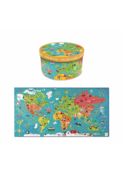 Puzzle 150 Mapa Świata