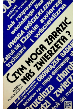 Czym mogą zarazić nas zwierzęta