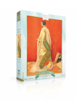 Puzzle 1000 Dream World, Kimono z rysunkiem pawia