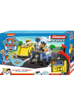 Carrera First PAW PATROL On the Double 2,9 m tor na baterie