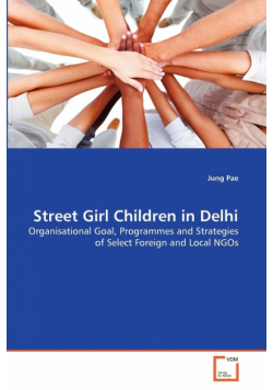 Street Girl Children in Delhi