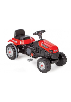 Traktor na pedały czerwony