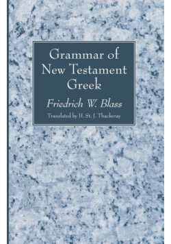 Grammar of New Testament Greek
