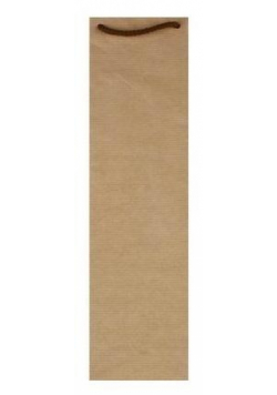 Torebka papierowa eko na wino 9 x 8 x 37 cm