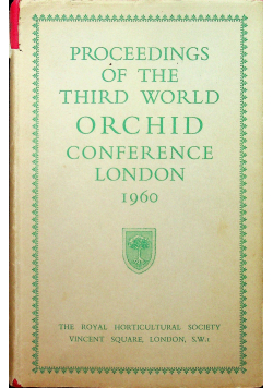 Proceedings of the third world