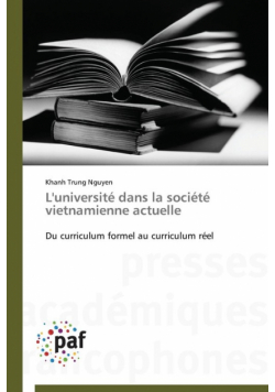 L'université dans la société vietnamienne actuelle