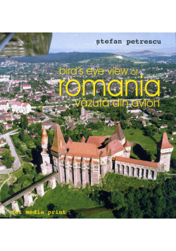 Birds eye view of Romania vazuta din avion