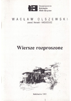 Wiersze rozproszone