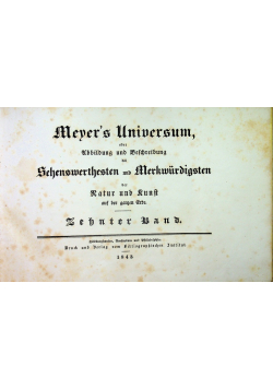 Meyers universum 1843 r.