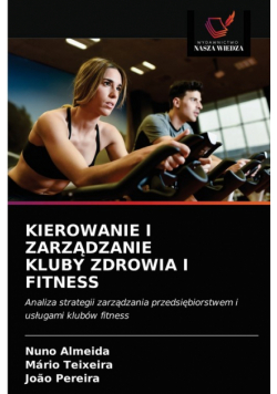 Kierowanie I Zarządzanie Kluby Zdrowia I Fitness