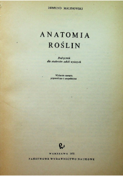 Anatomia roślin