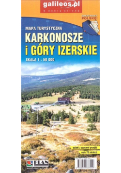 Mapa - Karkonosze i góry izraelskie 1:50 000
