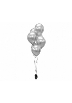 Balony Beauty&Charm platynowe srebrne 30cm 50szt