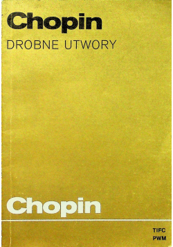 Chopin drobne utwory