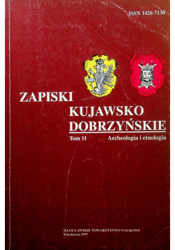 Zapiski Kujawsko Dobrzyńskie tom 11