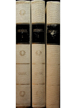 Hebbels Werke in drei Bänden 3 tomy