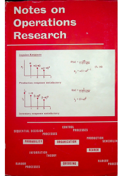 Notes on Operations Research