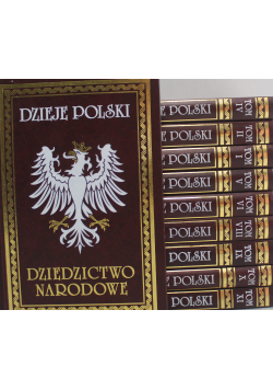 Dzieje Polski Ilustrowane 10 tomów