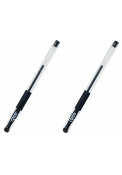 Długopis żelowy GR-101 czarny 2szt GRAND