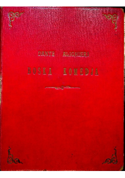 Boska komedja 1932 r.