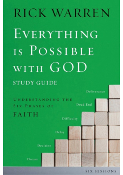 Everything is Possible with God Bible Study Guide
