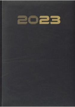 Terminarz standard czarny A5 r. 2023