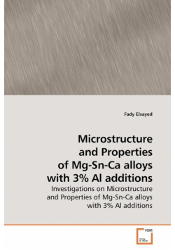 Microstructure and Properties of Mg-Sn-Ca alloys with 3% Al additions
