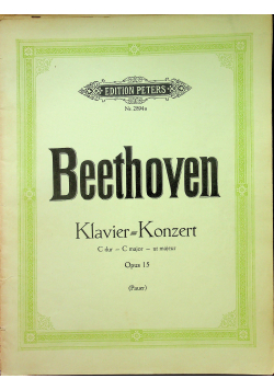Beethoven Klavier Konzert opus 15