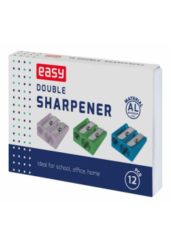 Temperówka podwójna alu (12szt) EASY