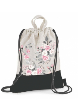 Worek na buty Flower