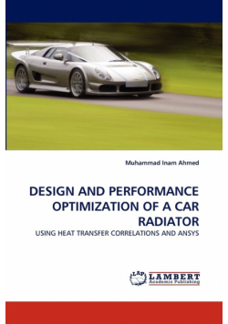 Design and Performance Optimization of a Car Radiator