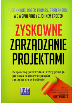 Zyskowne zarządzanie projektami