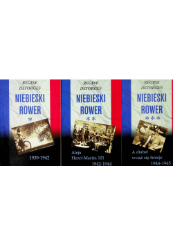 Niebieski rower tom I do III