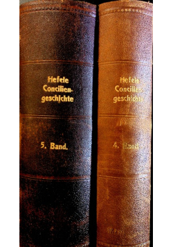 Conciliengeschichte nach den Duellen bearbeitet tom 4 i 5 ok. 1886 r.