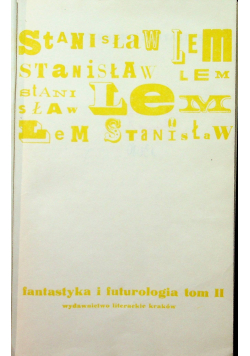 Fantastyka i futurologia Tom II