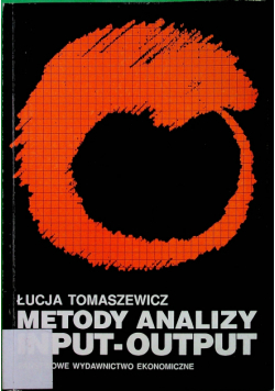 Metody analizy input - output