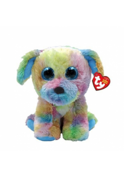 Beanie Babies Max - pies wielokolorowy 15cm