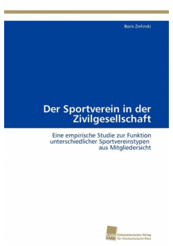 Der Sportverein in der Zivilgesellschaft
