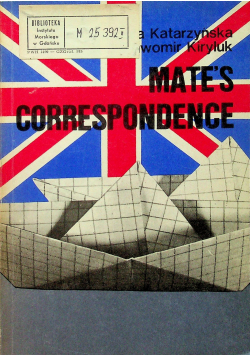 Mates s Correspondence
