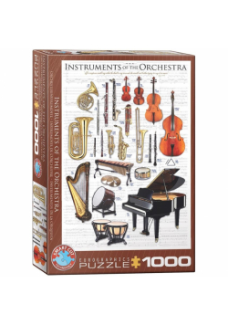 Puzzle 1000 Instrumenty muzycznne orkiestry