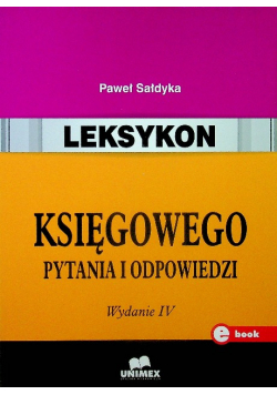 Leksykon księgowego - pytania i odpowiedzi